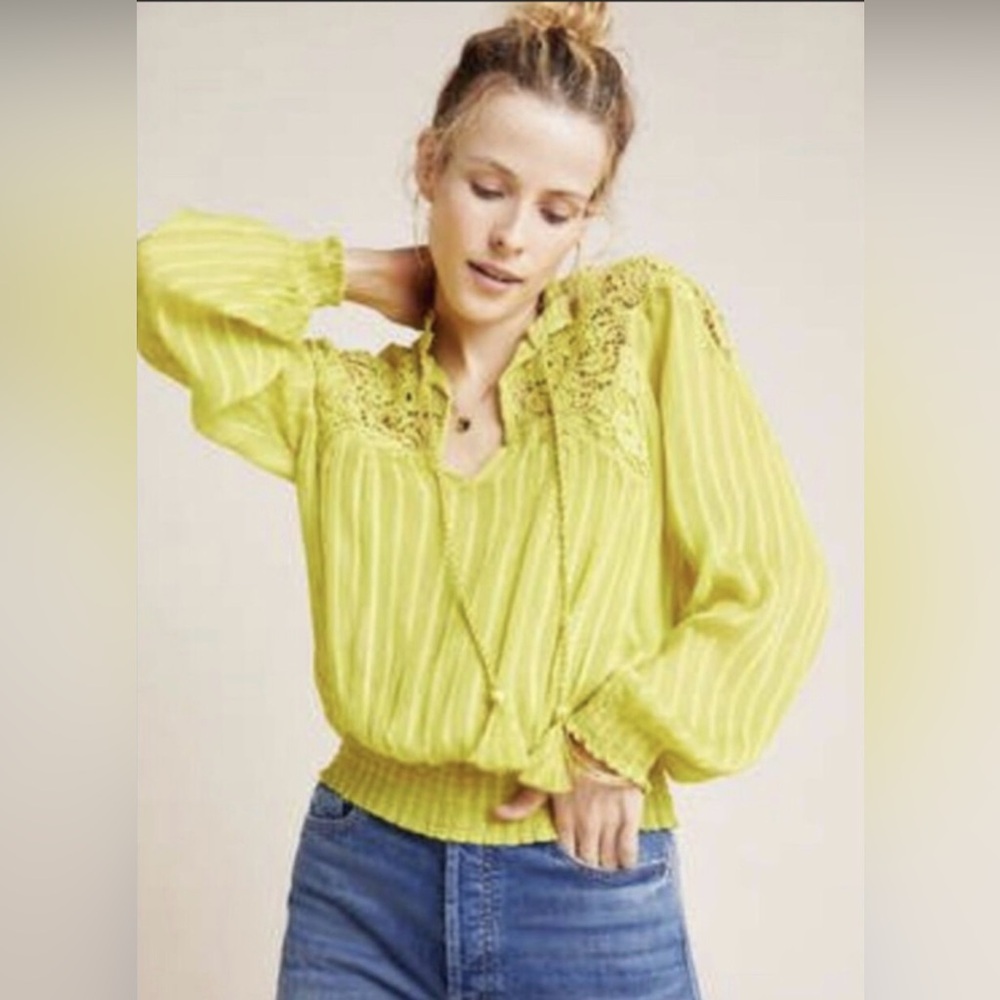 Anthropologie blouse NWOT